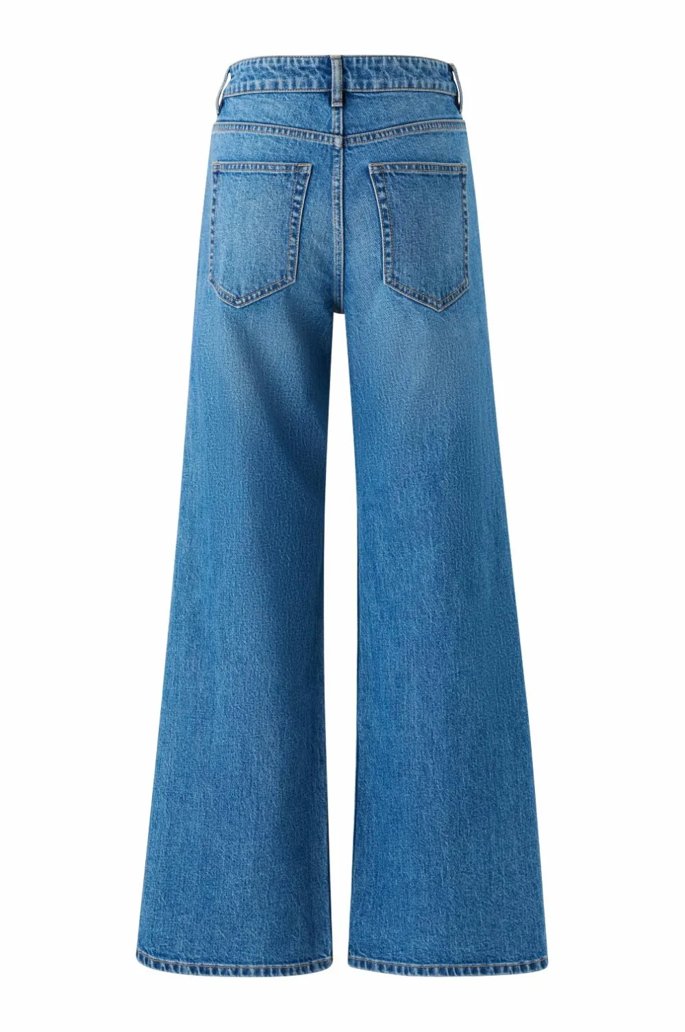 Ellos Collection Jeans med brede ben Mellemblå vask New