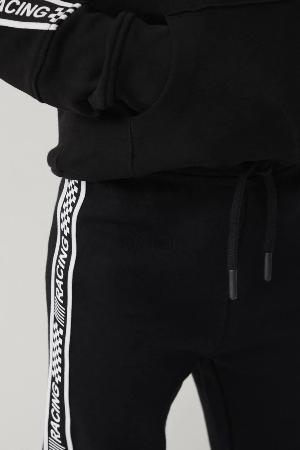 Ellos Bukser & Leggings>Collection Joggingbukser med print sort