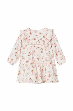 Ellos Collection Kjole Emelie Baby Hvidblomstret Hot