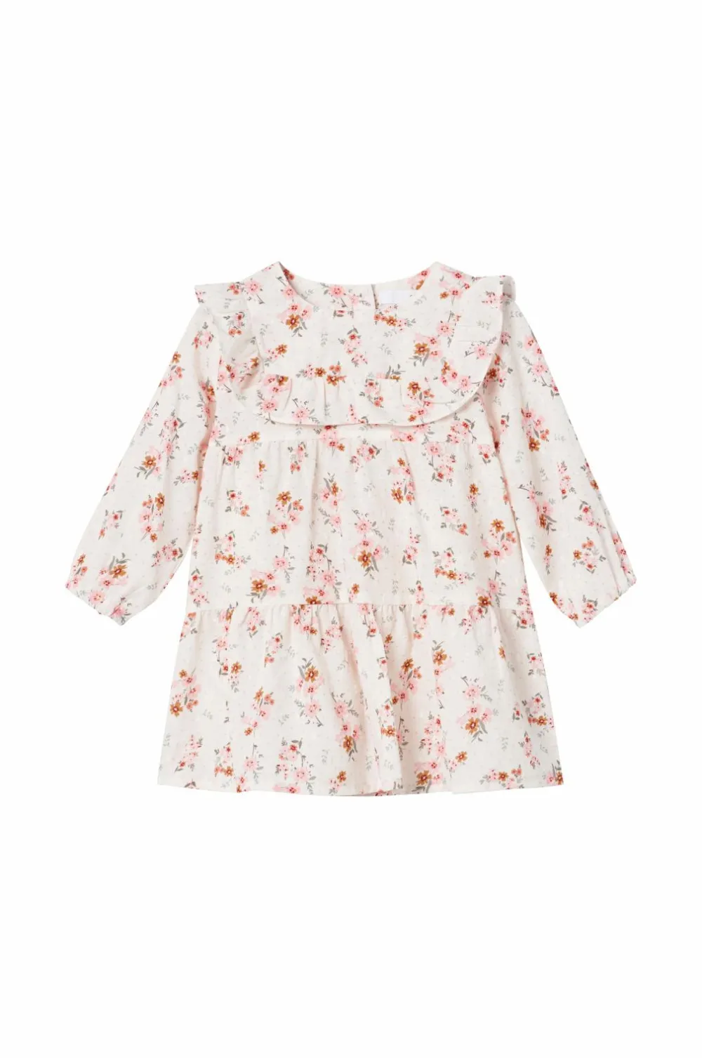 Ellos Collection Kjole Emelie Baby Hvidblomstret Hot
