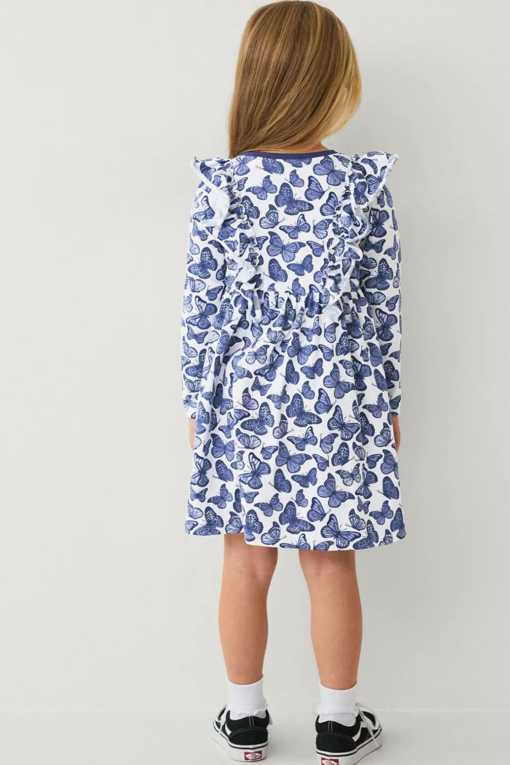 Ellos Collection Kjole Elvira S Girl Blue floral