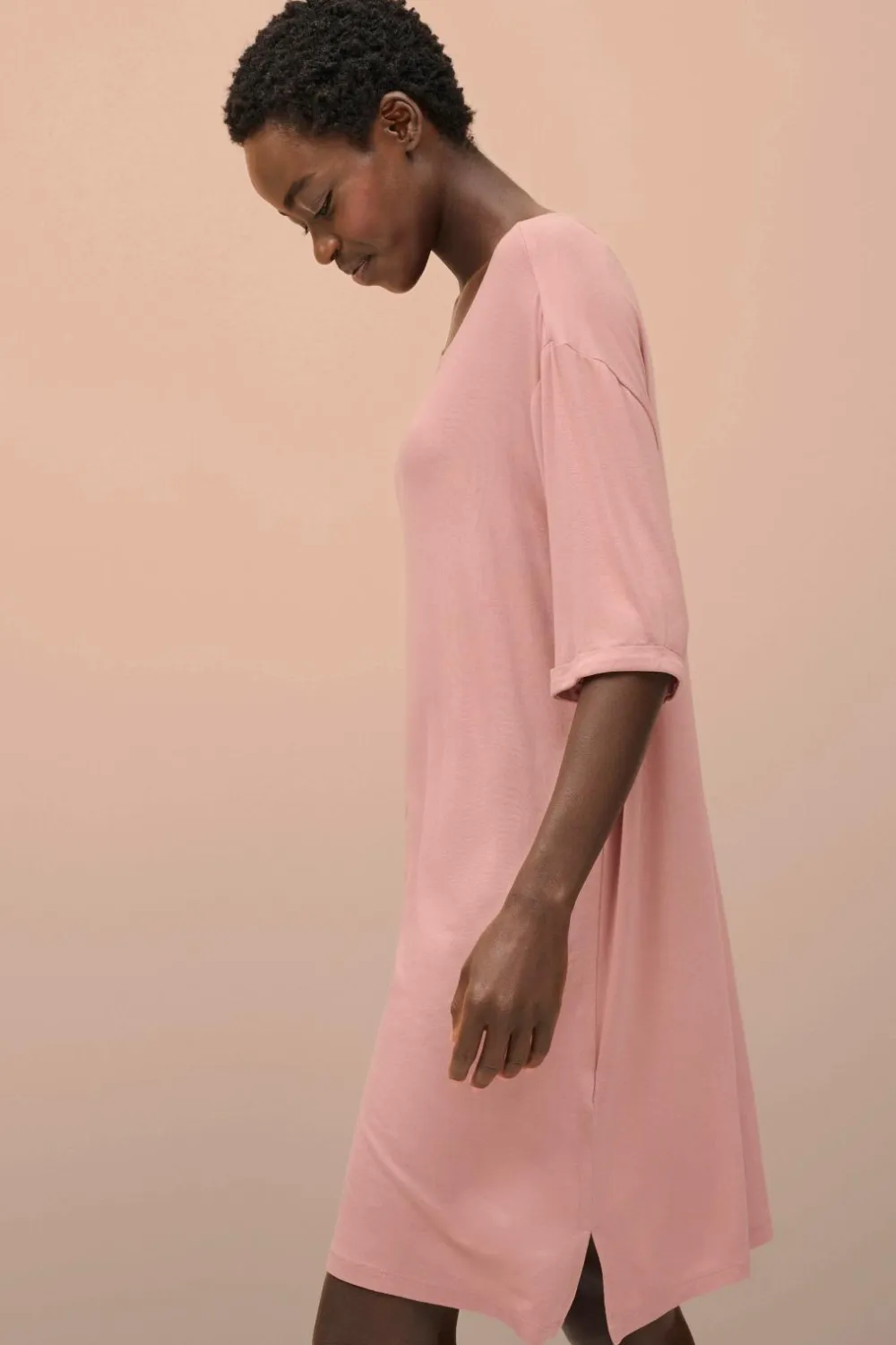 Ellos Loungewear & Homewear>Collection Lang pyjamas t-shirt Pink
