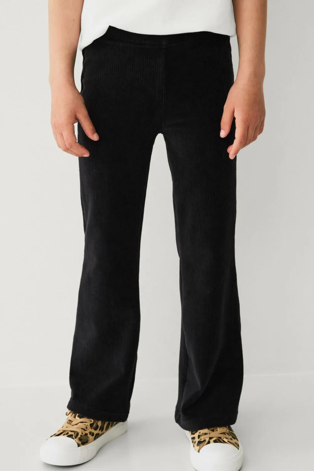 Ellos Bukser & Leggings>Collection Leggings i velour sort