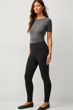 Ellos Collection Leggings i kraftig kvalitet Sort
