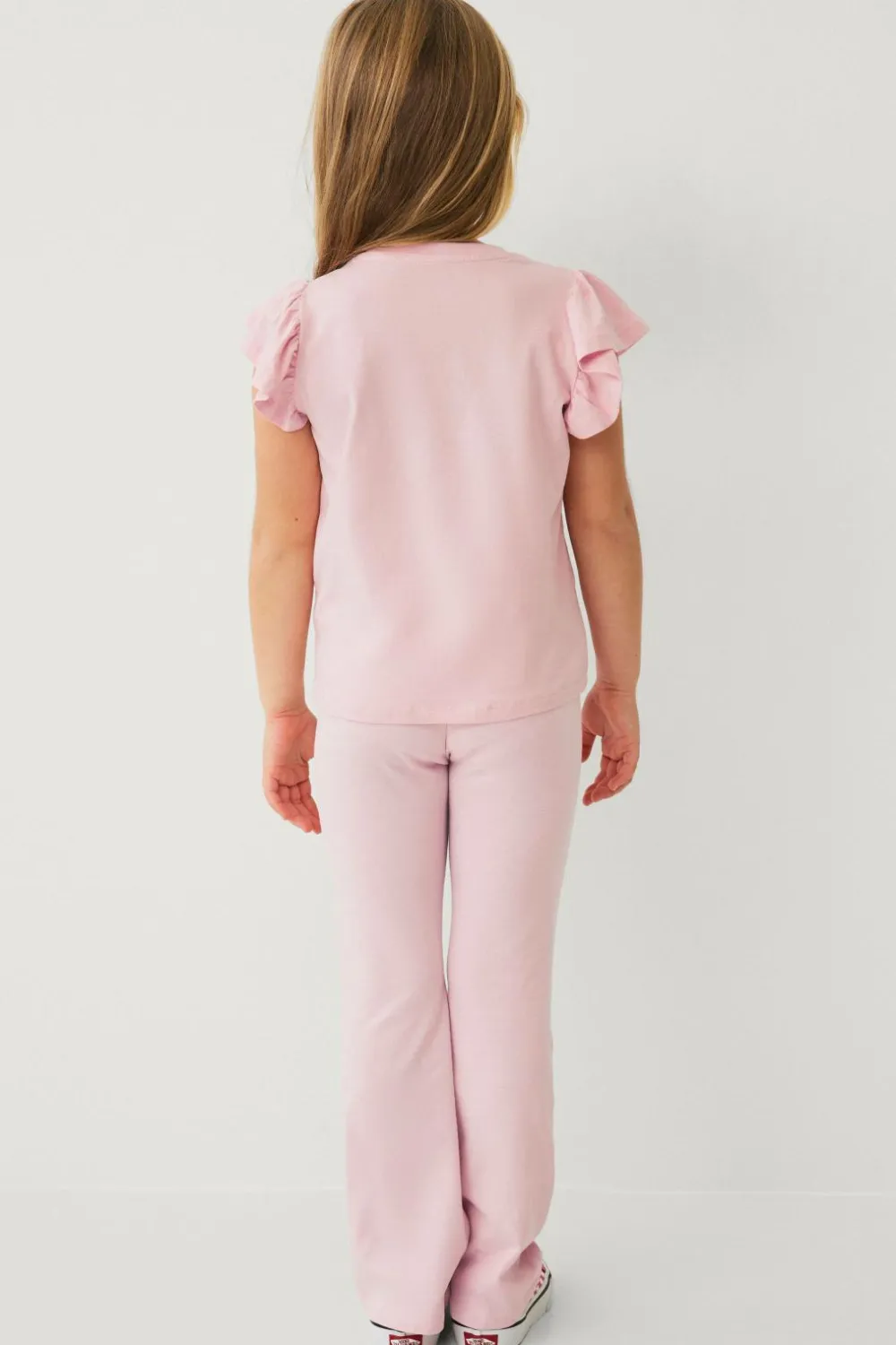 Ellos Sæt Til Børn>Collection Leggings + topsæt Lyserød