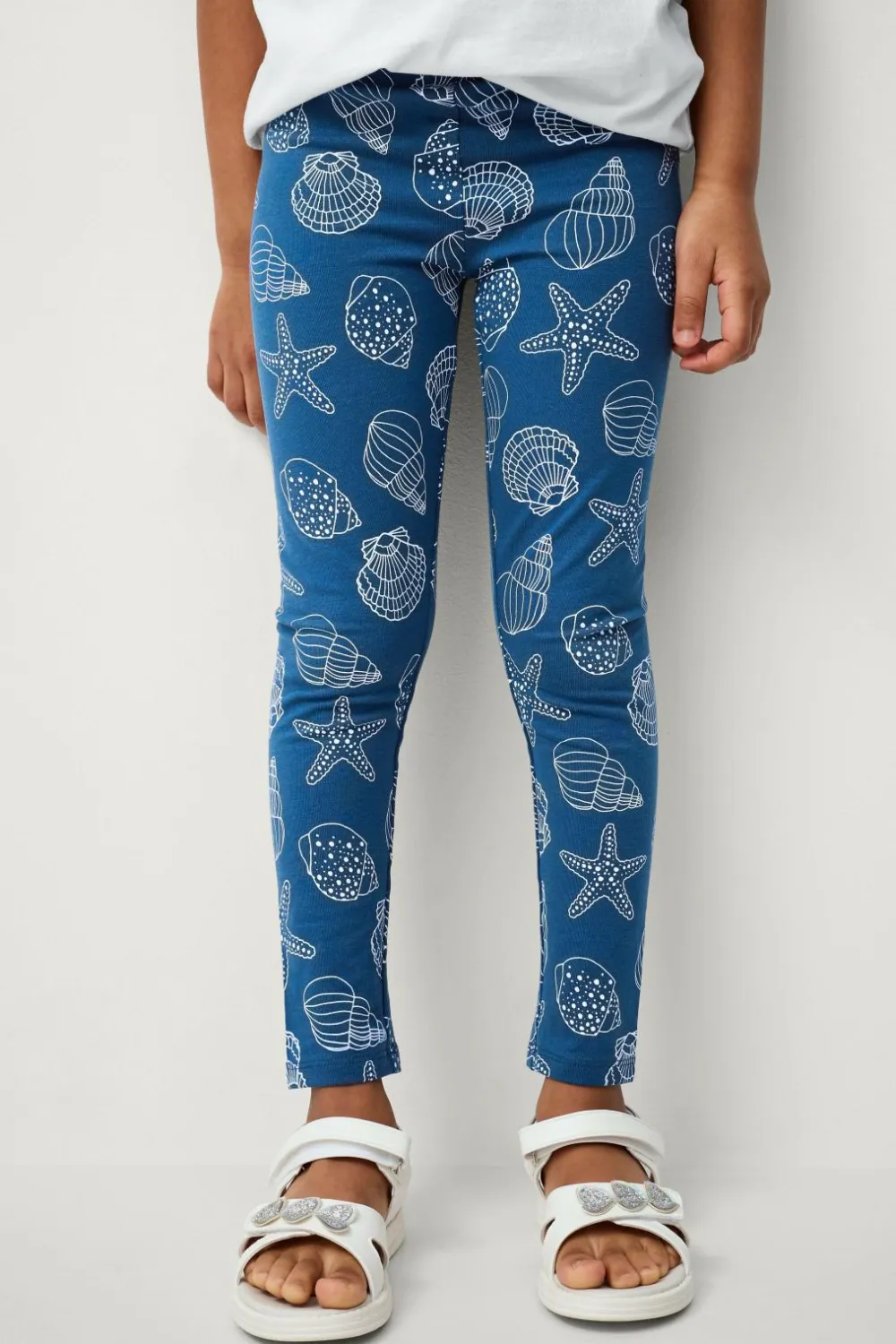 Ellos Collection Leggings Signe Blå skaller Best