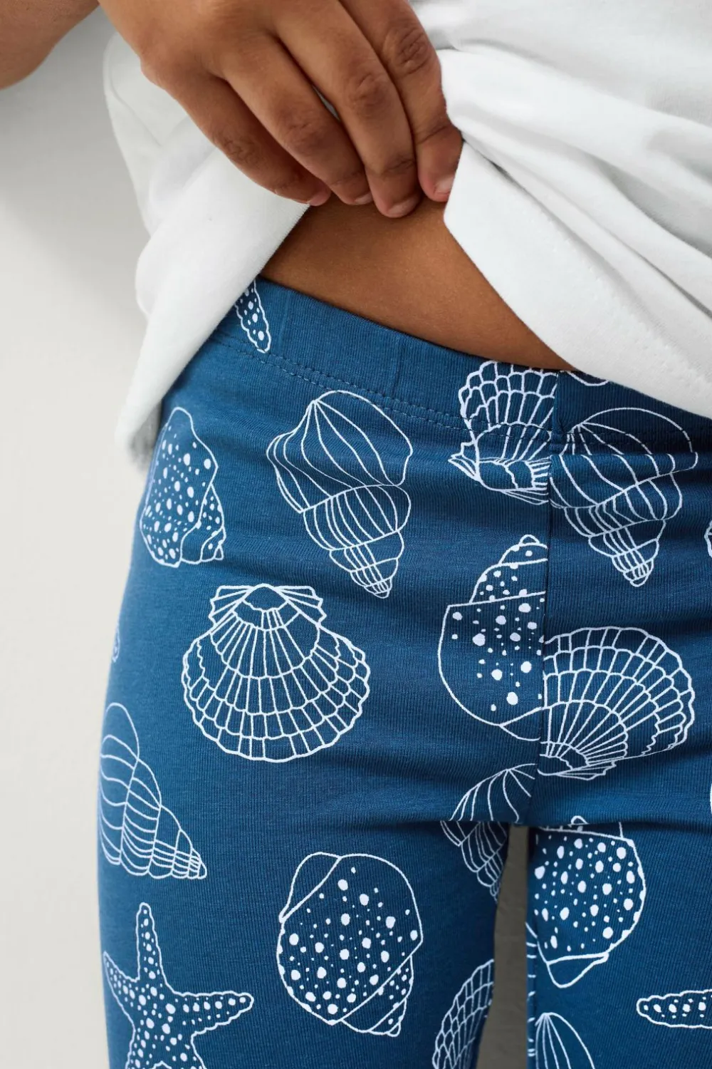 Ellos Collection Leggings Signe Blå skaller Best