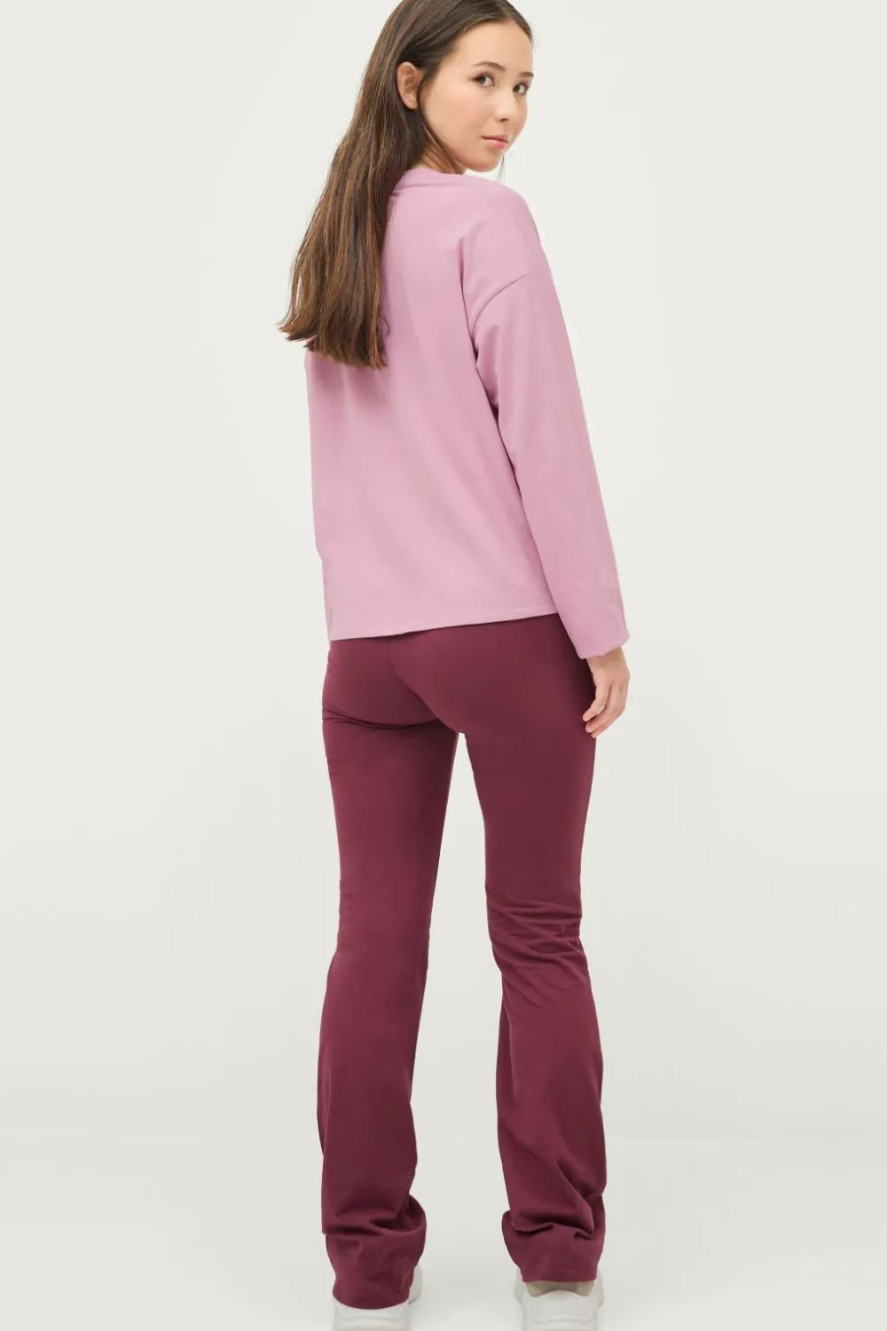 Ellos Collection Leggings + topsæt Carmen Lys lilla Clearance
