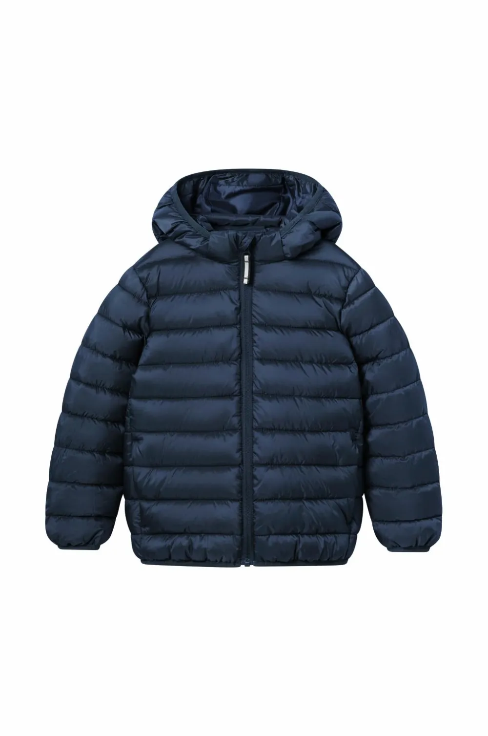 Ellos Overtøj>Collection Letvægtsjakke med hætte marinblå