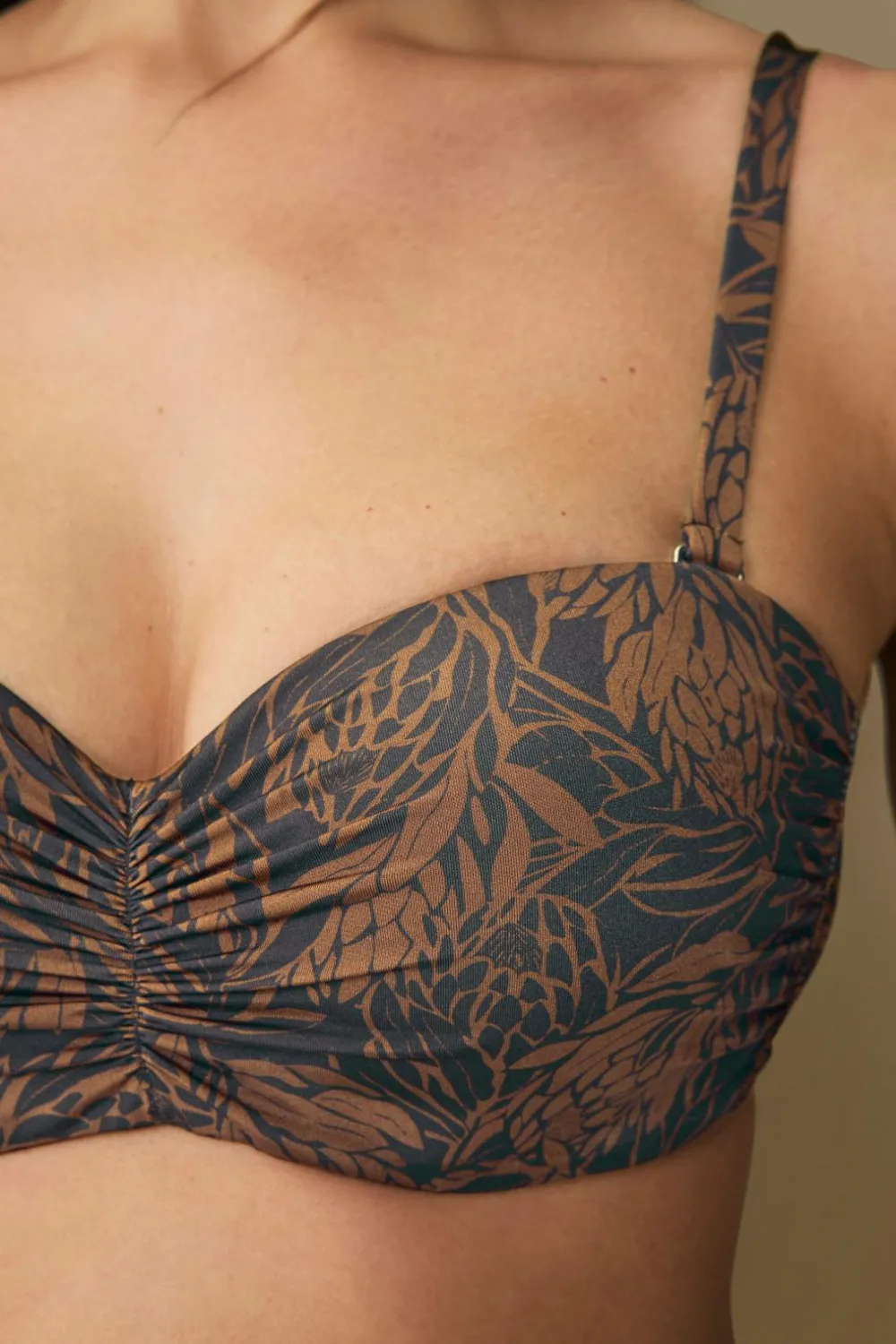 Ellos Bikinier & Bikinidele>Collection Lilja vatteret balconette bikini bh med bøjle Mønstret