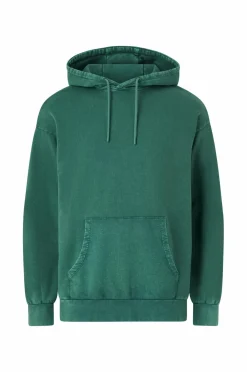 Ellos Collection Løstsiddende hættetrøje Grøn New