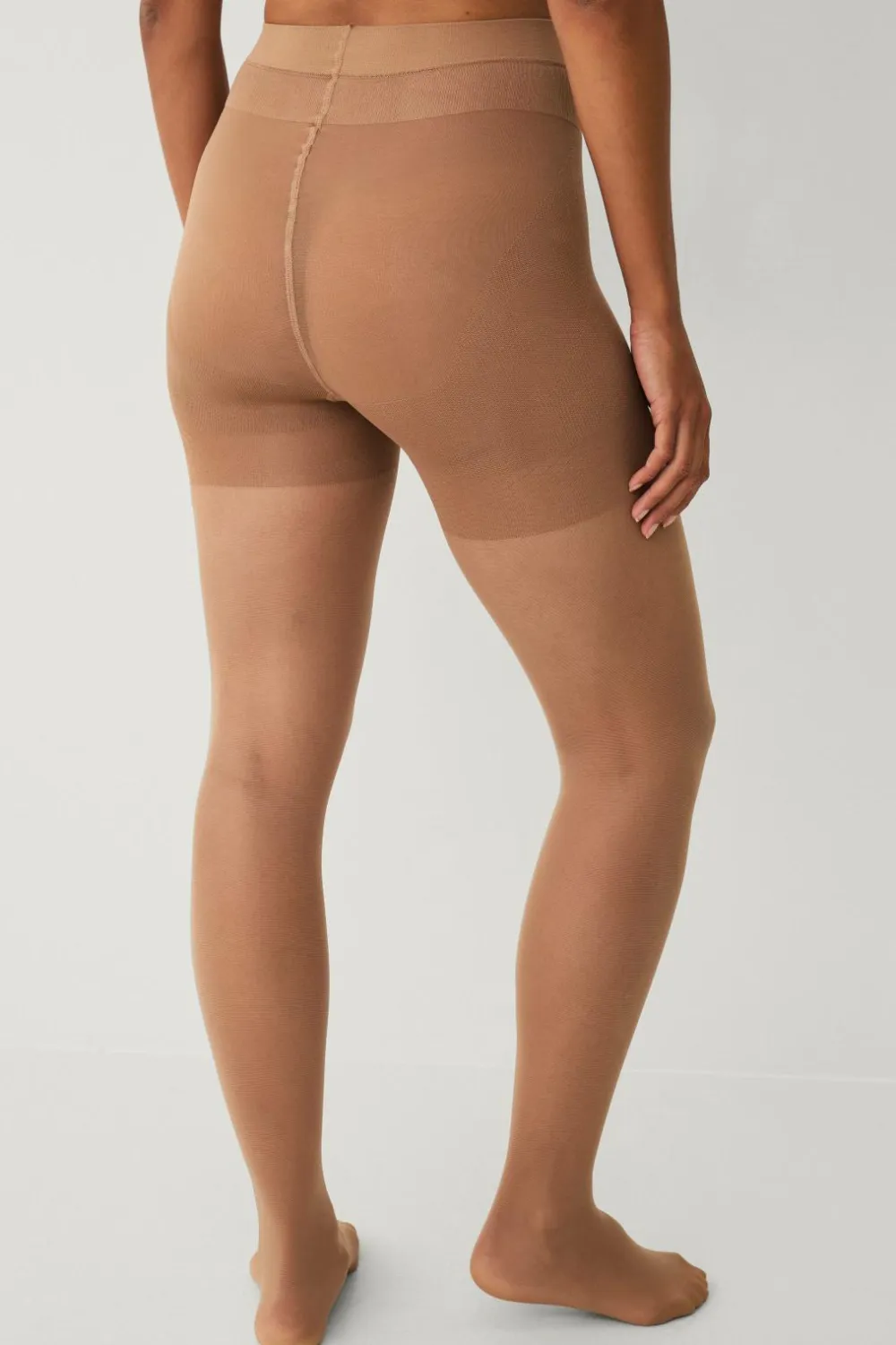 Ellos Collection Magic Lift 30 den strømpebukser - medium støtte Beige
