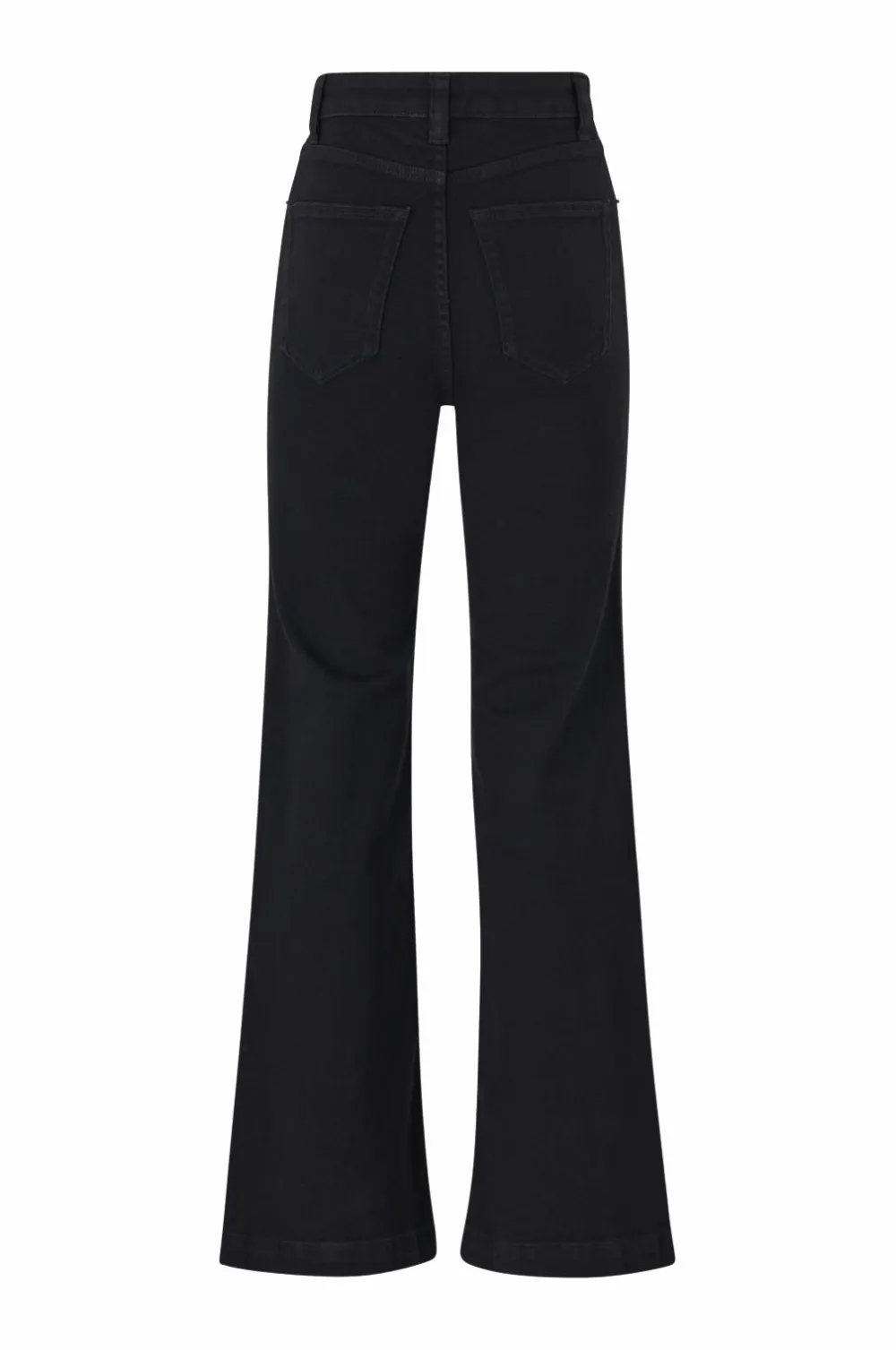 Ellos Jeans>Collection Med svaj jeans Med svaj med høj talje Black mdf/metal