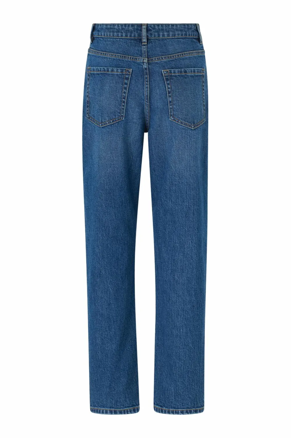 Ellos Jeans>Collection Morjeans med høj talje Mellemblå
