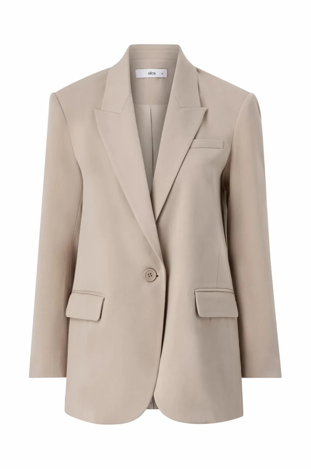 Ellos Blazere & Veste>Collection Oversize habitjakke Beige