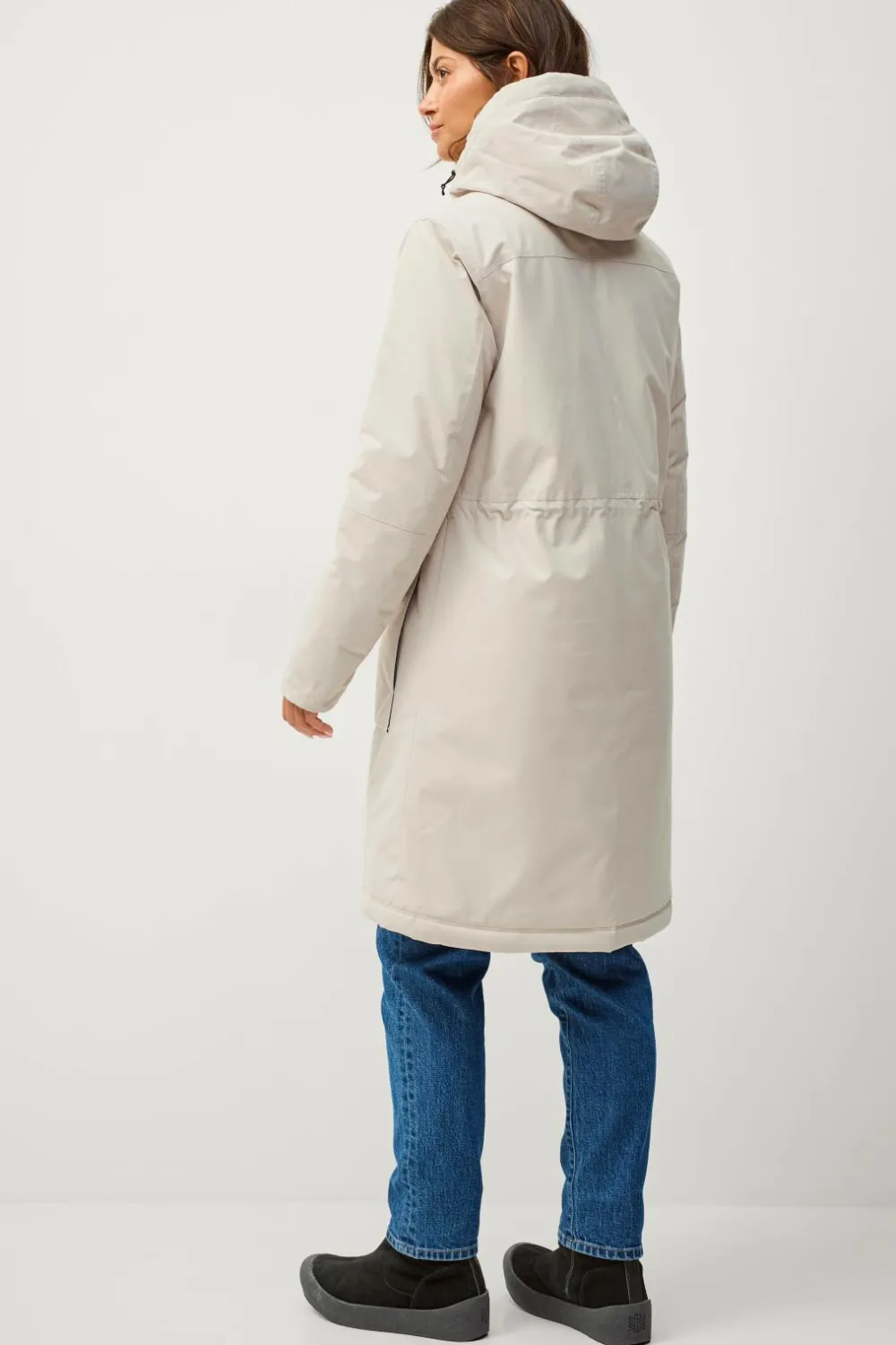 Ellos Collection Parka Urban Parka Padded Kitbeige Outlet