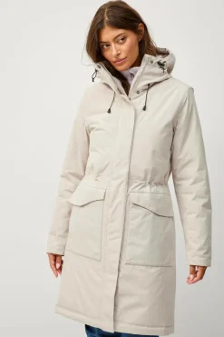 Ellos Collection Parka Urban Parka Padded Kitbeige Outlet