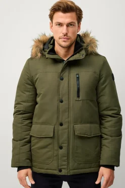 Ellos Collection Parka Bennett Kakigrøn Online