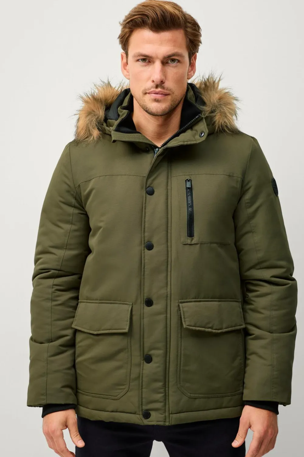 Ellos Collection Parka Bennett Kakigrøn Online