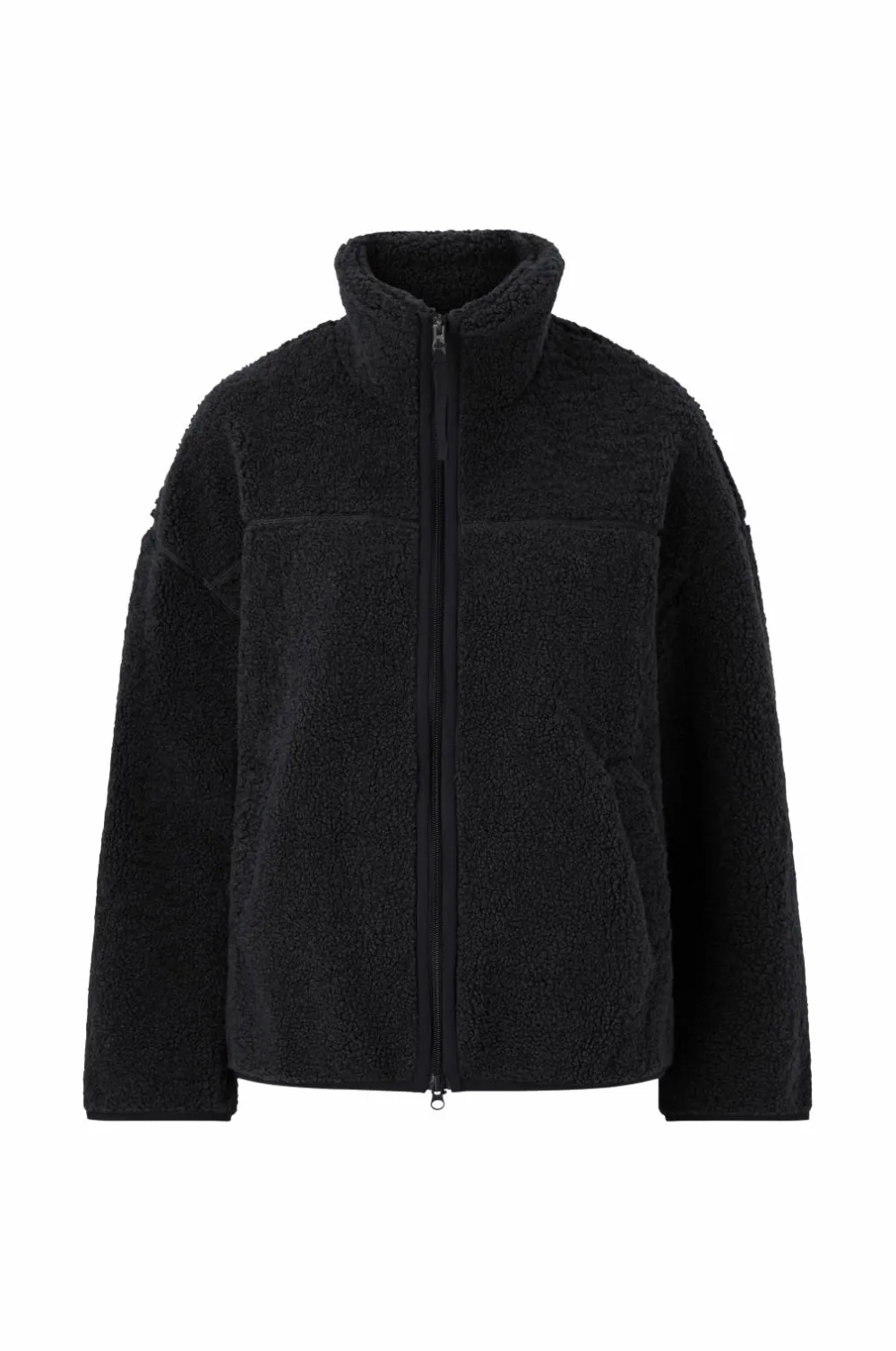 Ellos Collection Pilejakke med lynlås sort Outlet