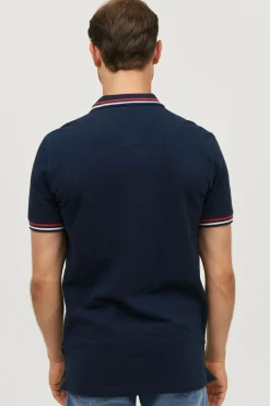 Ellos Collection Poloshirt Damon Marineblå Best