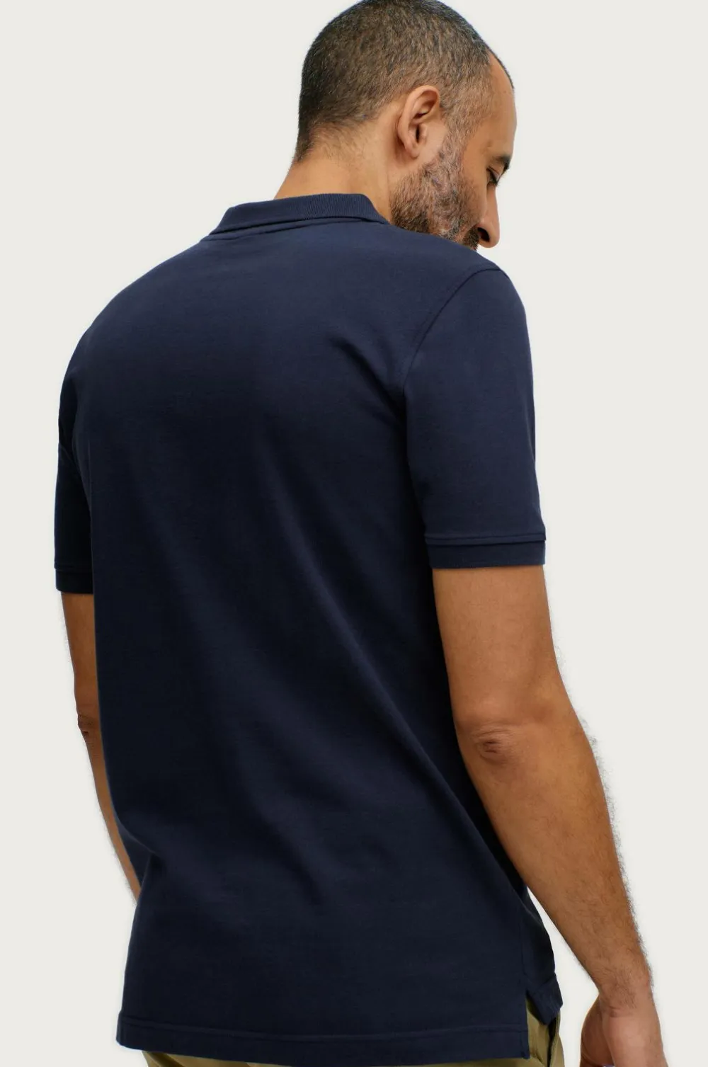 Ellos Basistøj|Poloshirts>Collection Poloshirt Clark Marineblå