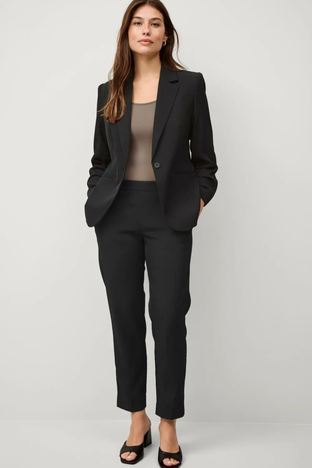 Ellos Bukser>Collection Pull-on slacks Sort