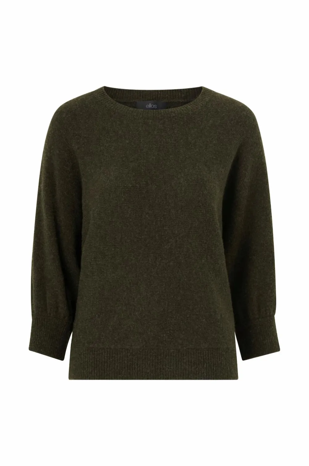 Ellos Trøjer & Cardigans>Collection Pullover med flagermusærmer Grøn