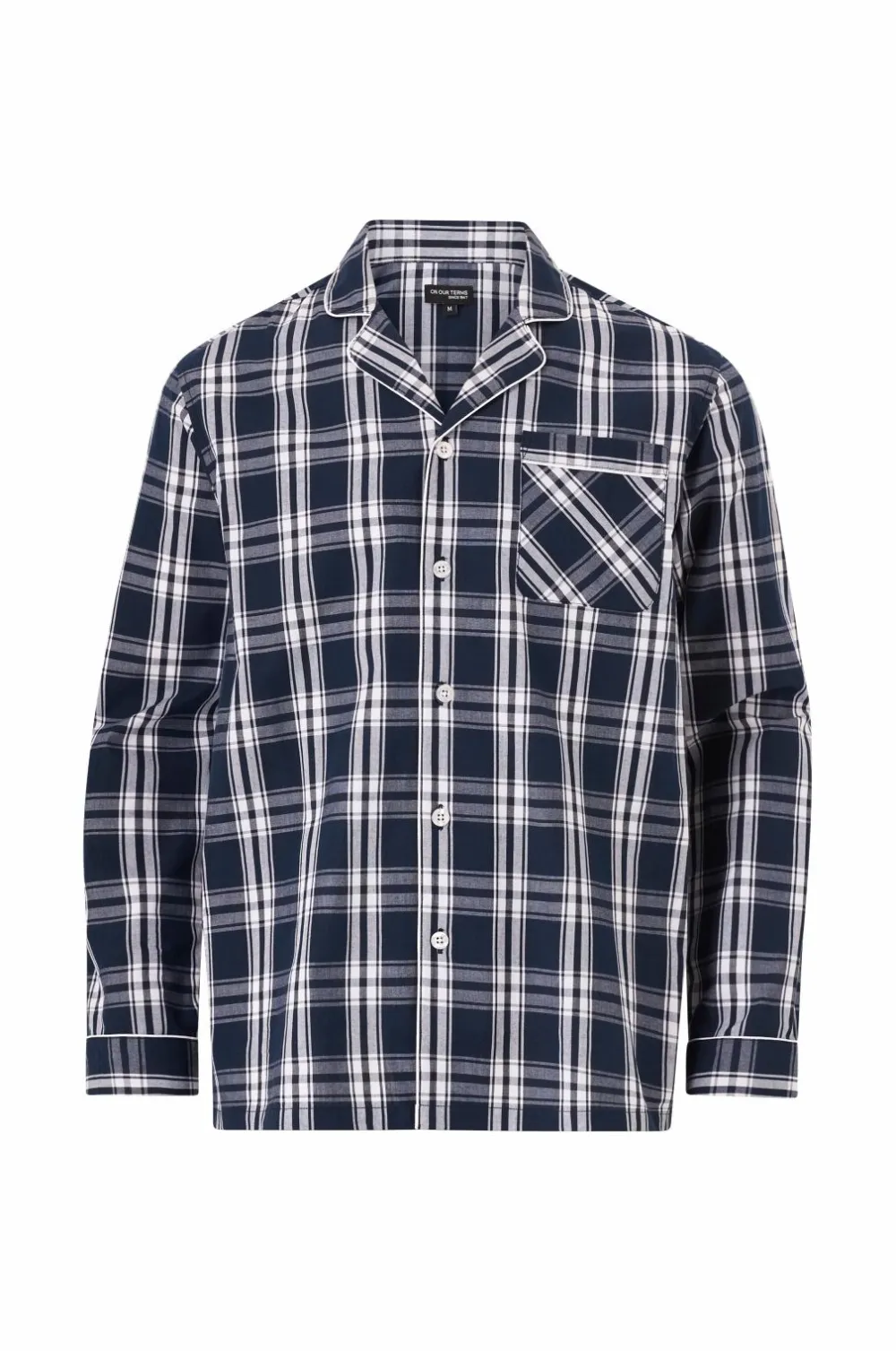 Ellos Nattøj & Homewear>Collection Pyjamas Lance i poplin Blåternet