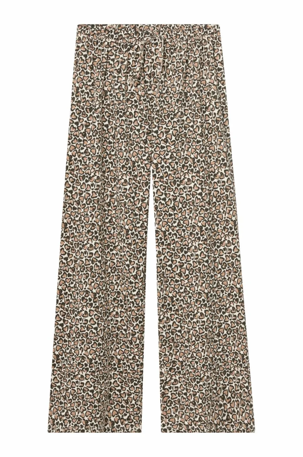 Ellos Collection Pyjamassæt Beige leopardprint
