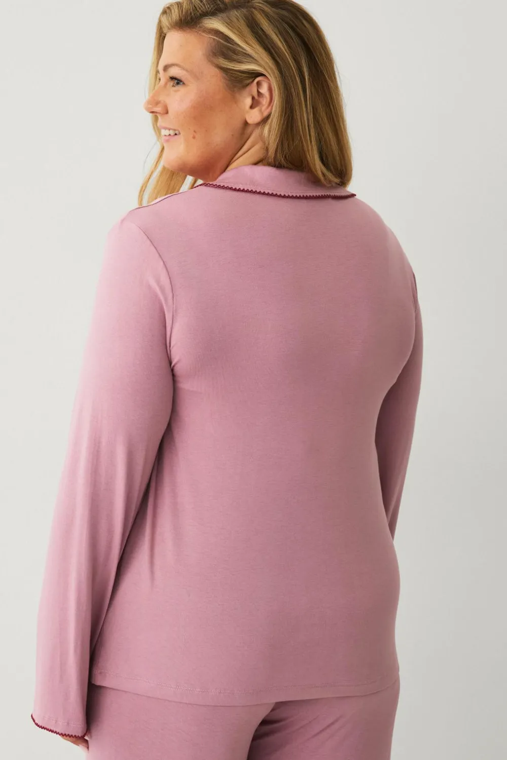 Ellos Nattøj>Collection Pyjamasskjorte Rosa
