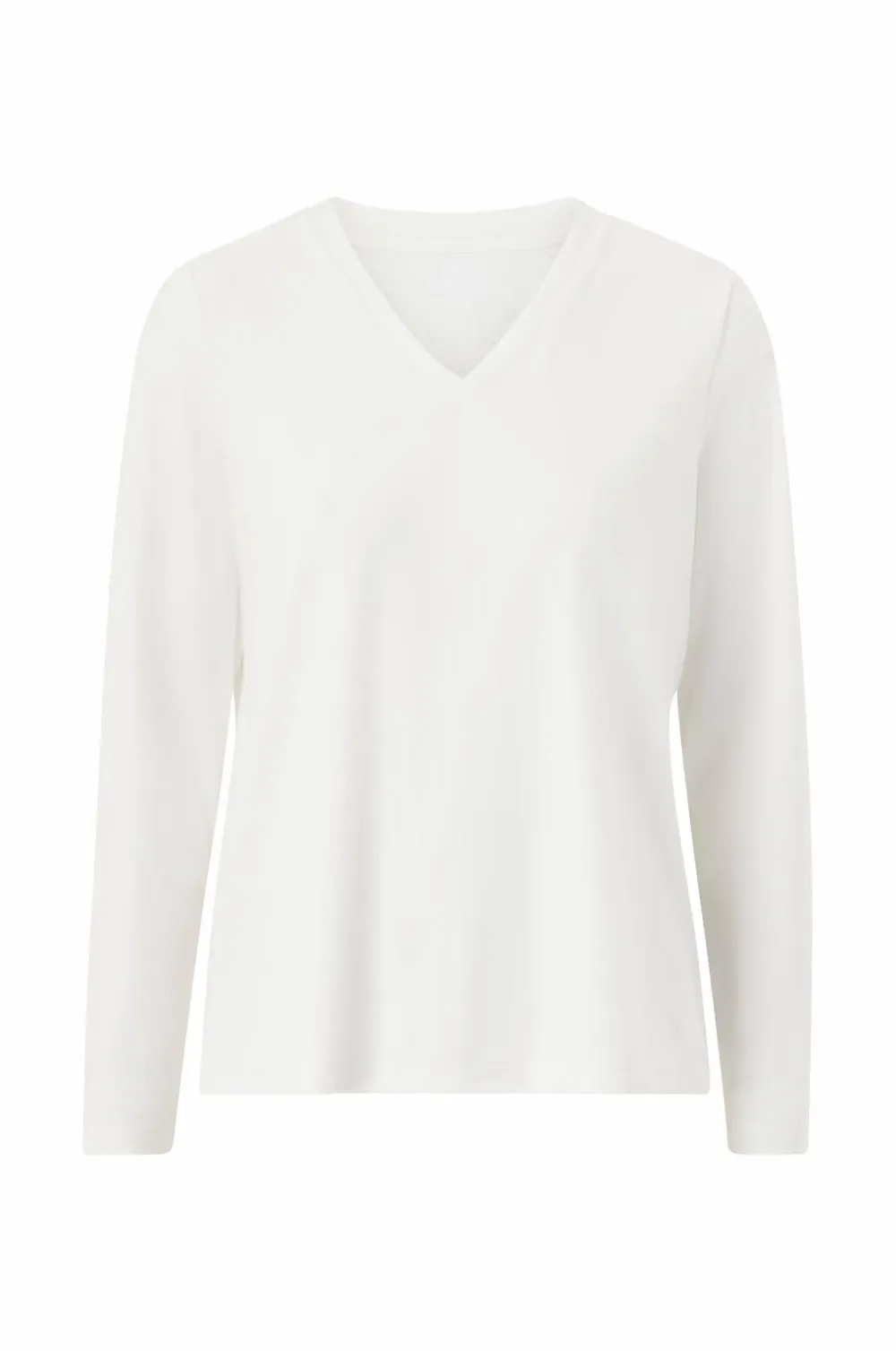 Ellos Collection Pyjamas i velour Hvidrosa stribet Sale