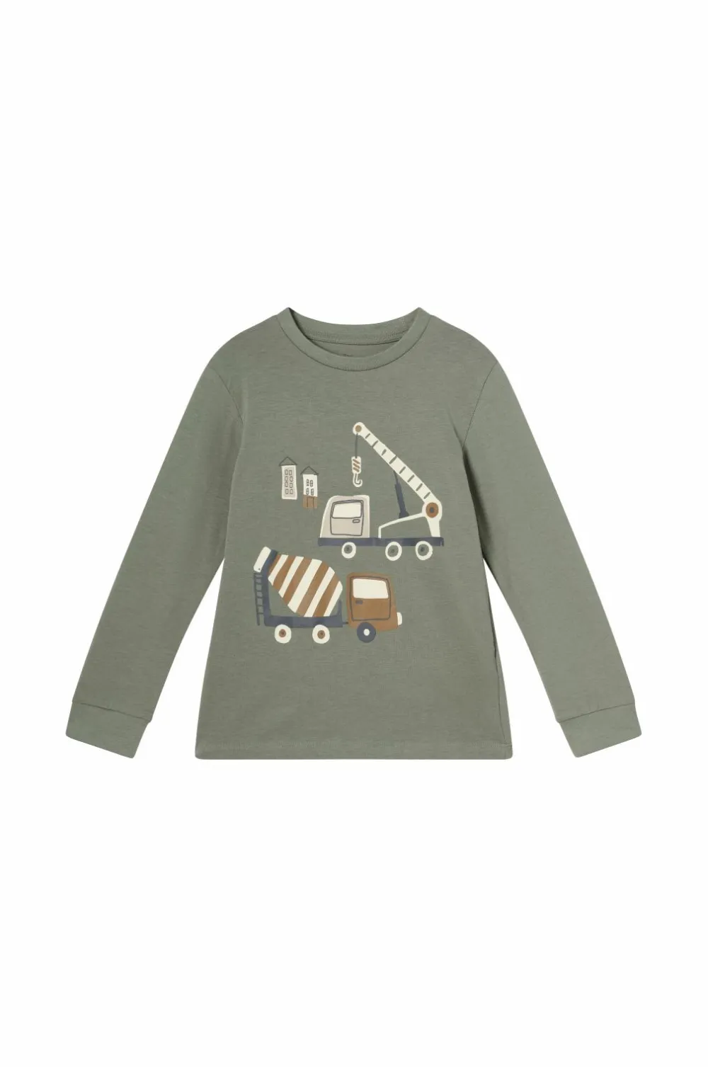 Ellos Collection Pyjamas med tryk Grøn diggers Clearance