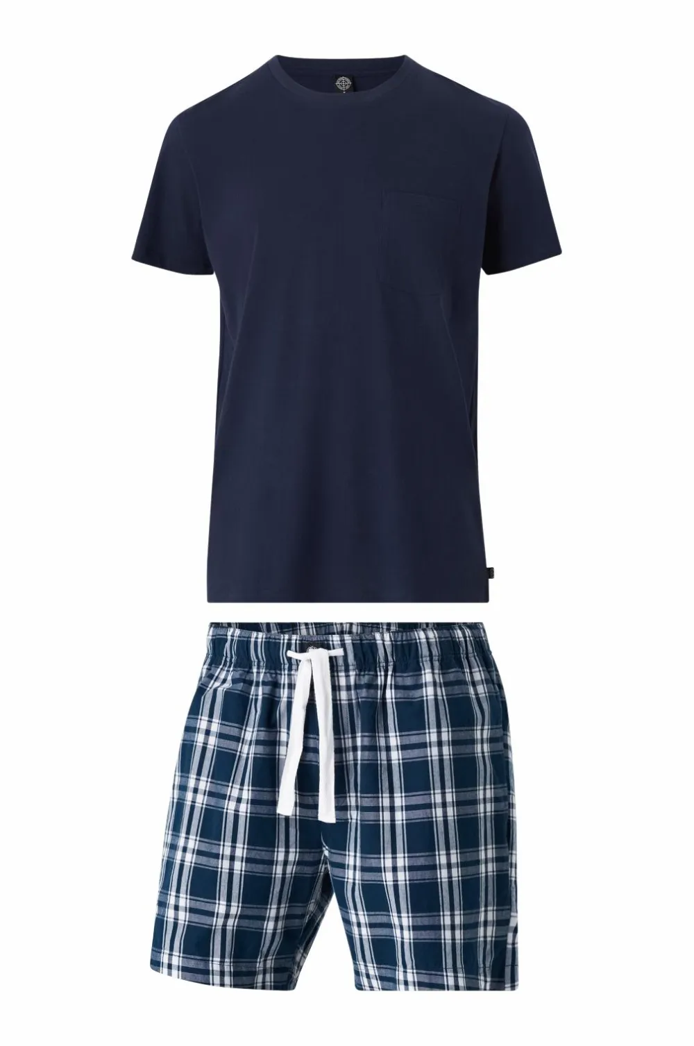 Ellos Nattøj & Homewear>Collection Pyjamas Norris Blåternet