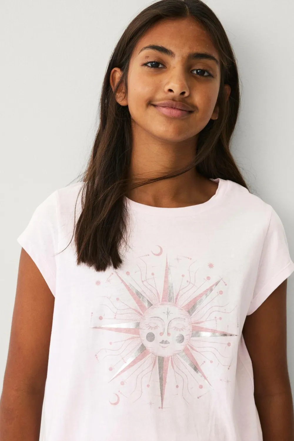 Ellos Nattøj & Homewear>Collection Pyjamas Charlotte Lilla + grå melange