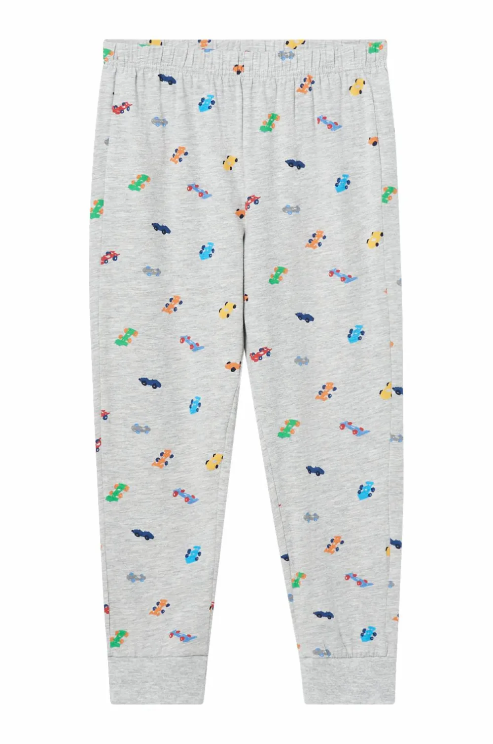 Ellos Nattøj & Homewear>Collection Pyjamas Ola Gråmeleret bilmønstret