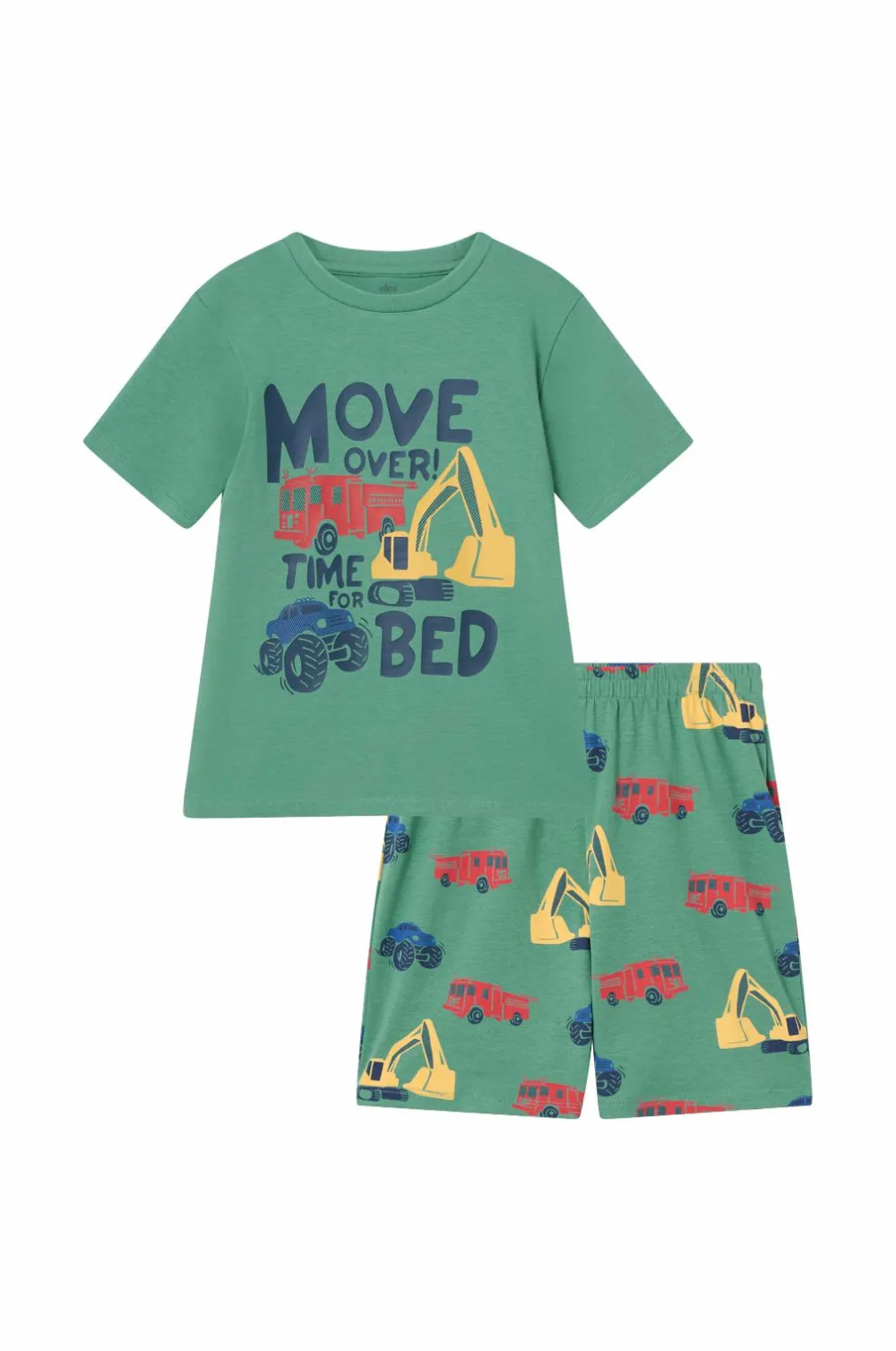 Ellos Nattøj & Homewear>Collection Pyjamas Grøn mønstret