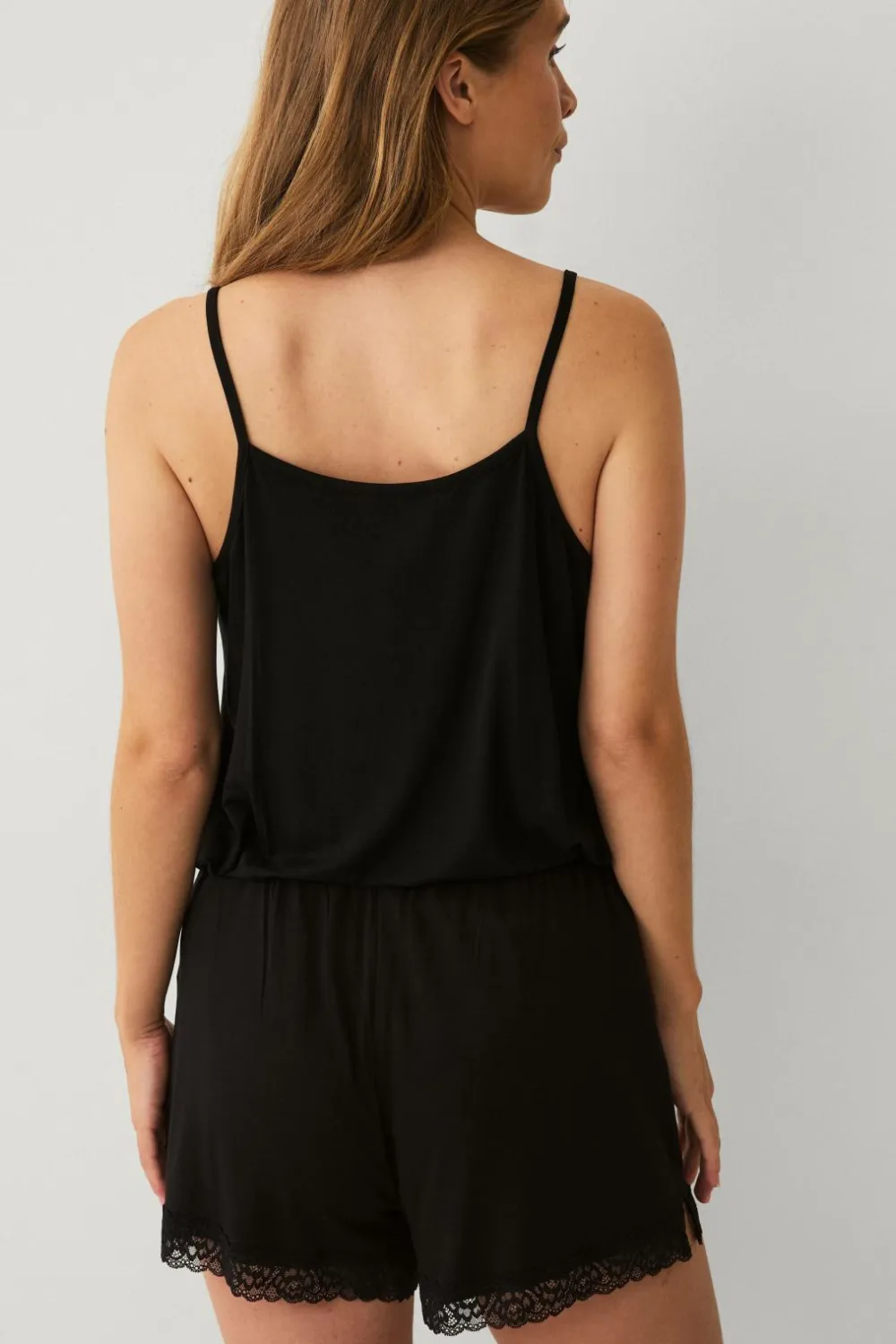 Ellos Nattøj>Collection Pyjamassinglet Sort