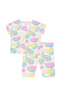 Ellos Collection Pyjamas Abigail Frugtmønstret Best