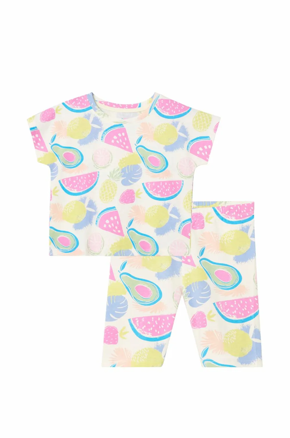 Ellos Collection Pyjamas Abigail Frugtmønstret Best