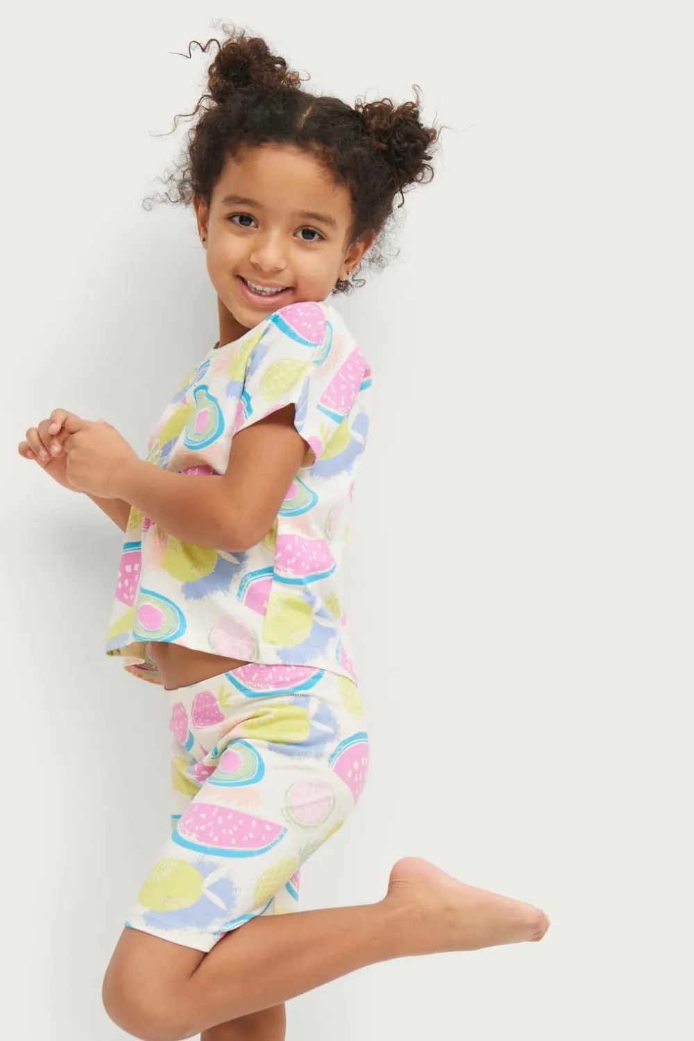 Ellos Collection Pyjamas Abigail Frugtmønstret Best