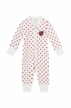 Ellos Collection Pyjamas Sam Mariehøne mønstret + plettet New