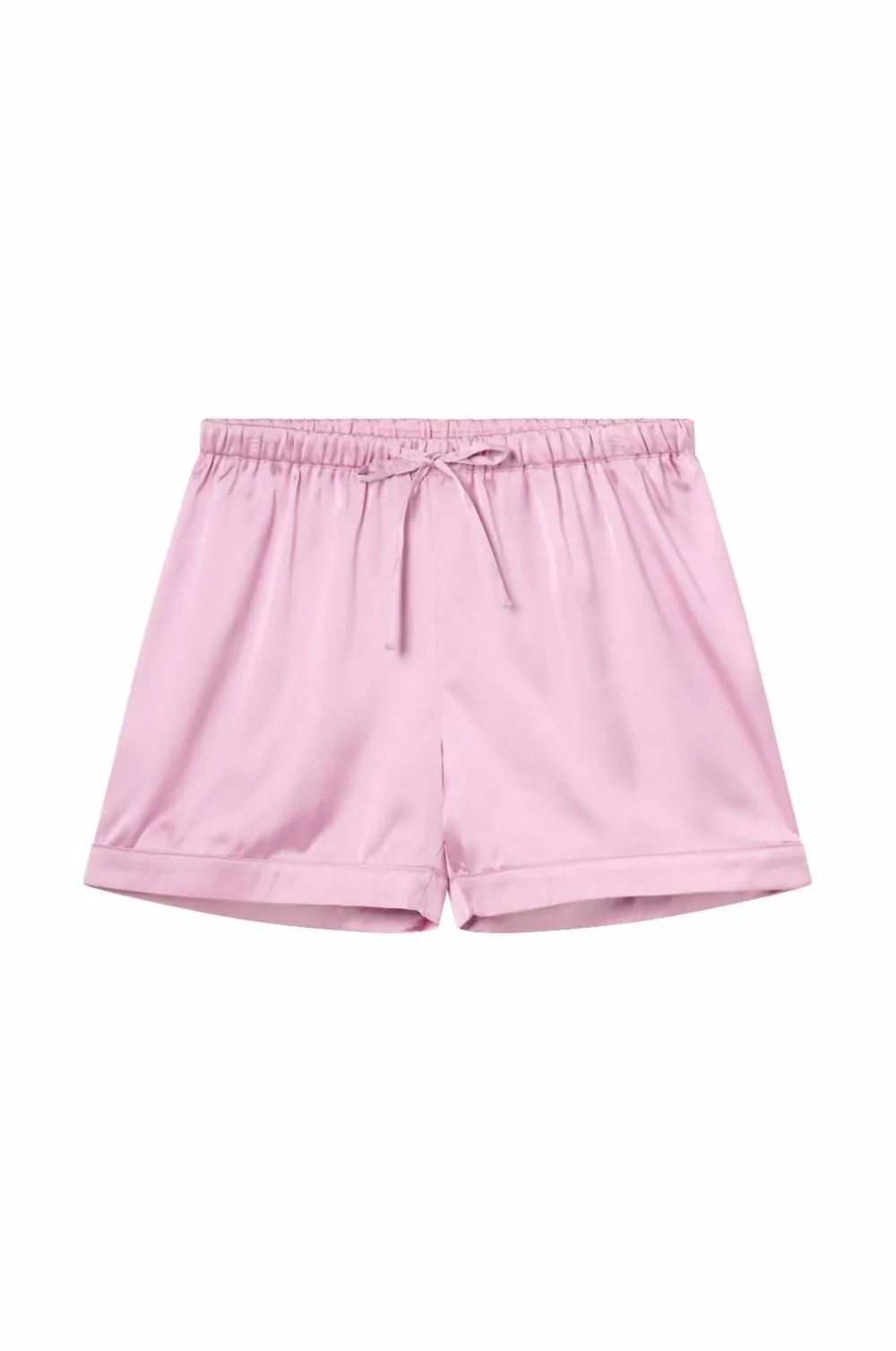 Ellos Collection Pyjamas i satin dæmpet rosa Clearance
