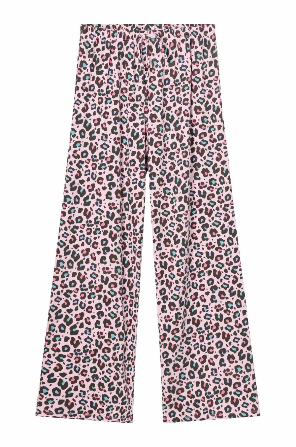 Ellos Nattøj & Homewear>Collection Pyjamassæt Lyserødt leopardprint