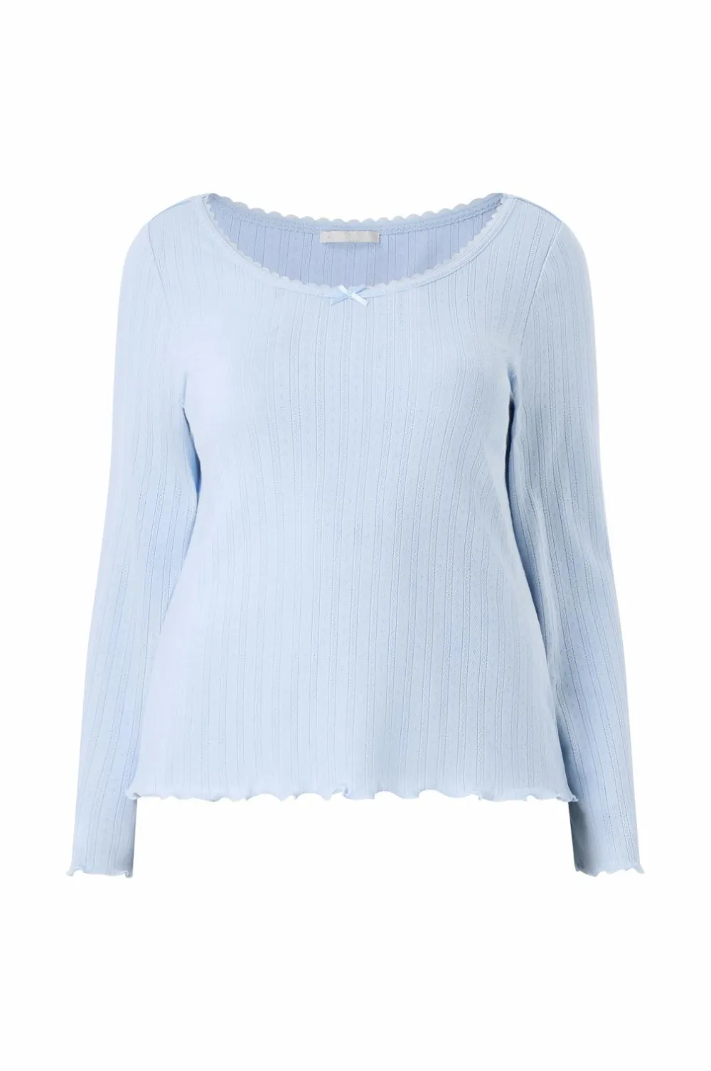 Ellos Collection Pyjamasoverdel Lyseblå Clearance