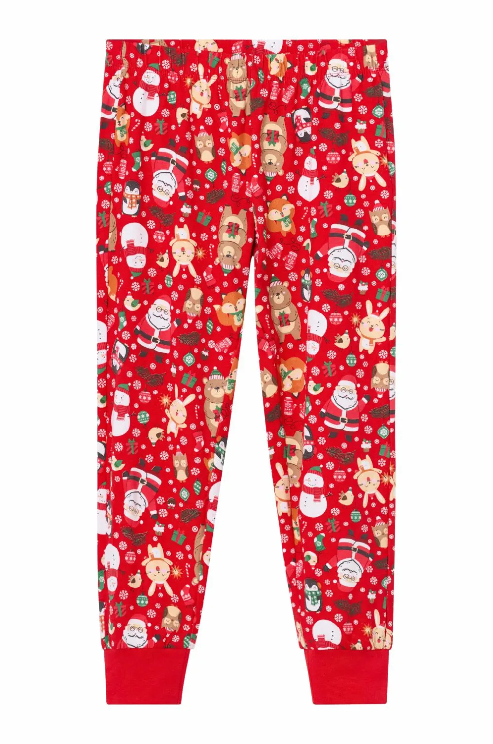 Ellos Nattøj & Homewear>Collection Pyjamassæt med print Rød julmønstret