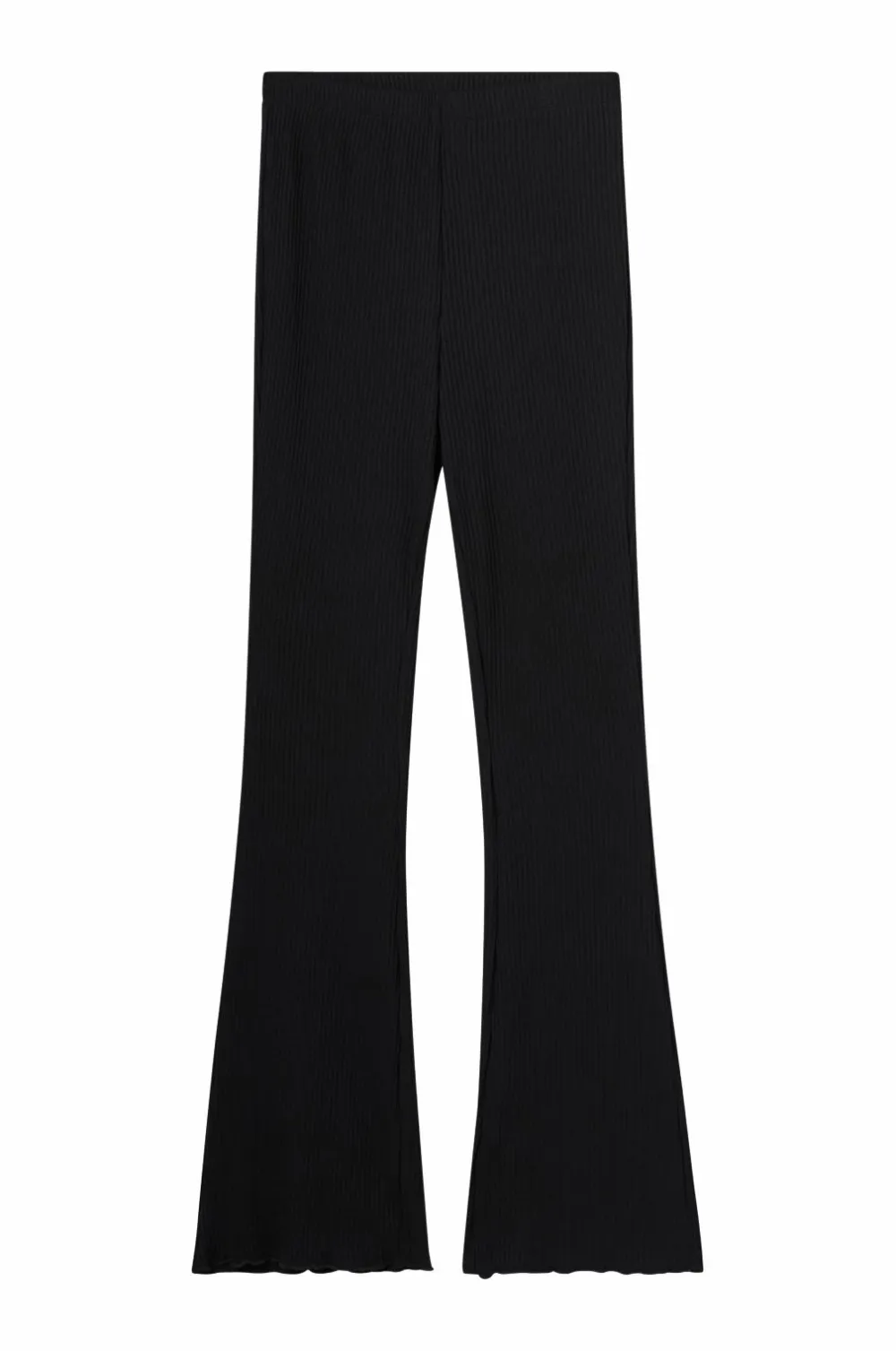 Ellos Collection Ribbede leggings Sort
