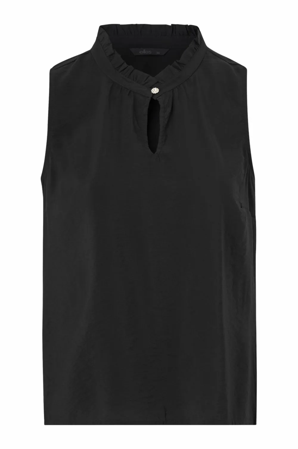 Ellos Skjorter & Bluser>Collection Ærmeløs bluse sort