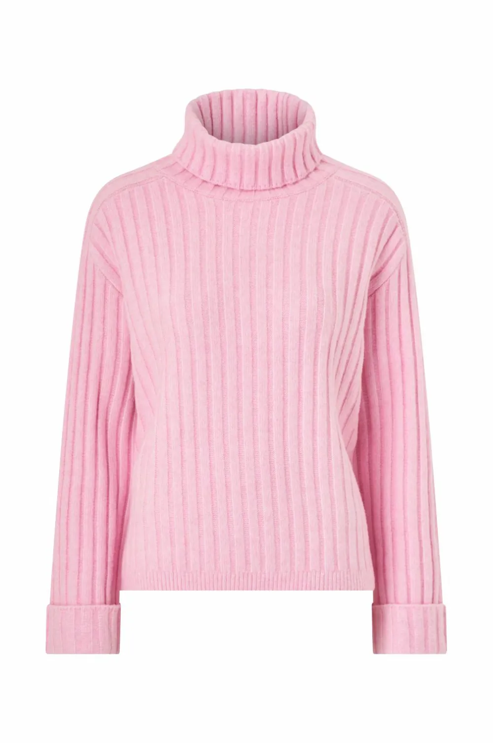 Ellos Trøjer & Cardigans>Collection Rullekrave-sweater rosa
