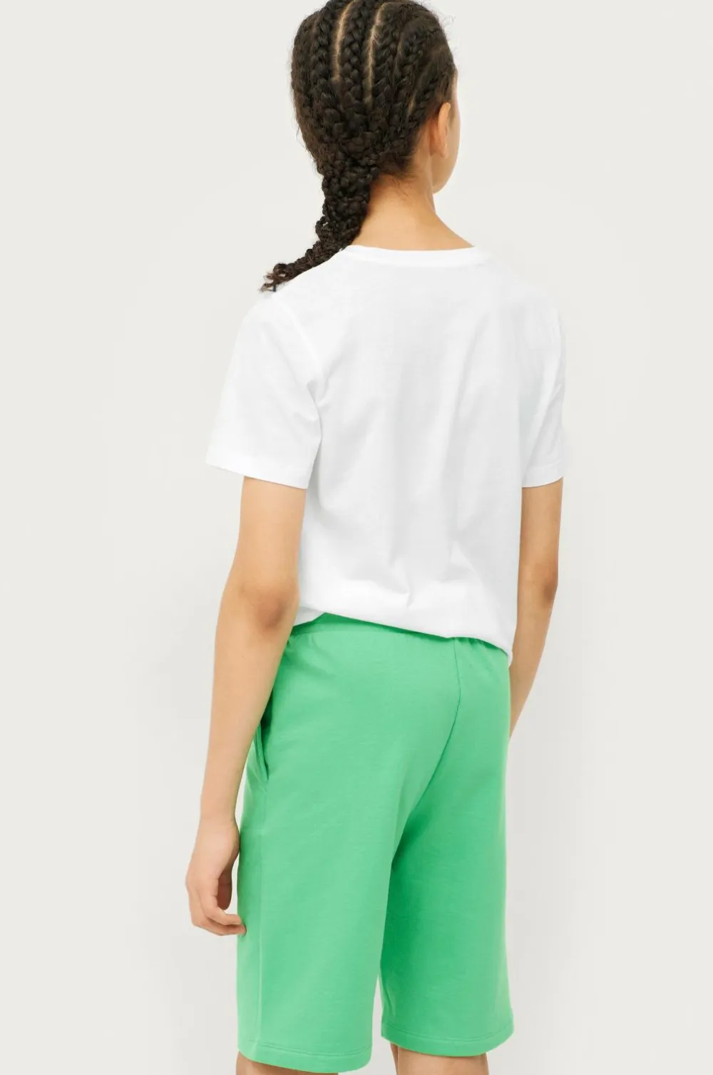 Ellos Collection Shorts Basic Sweatshorts Grøn Sale